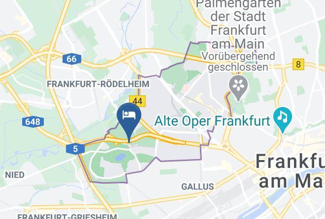 Hotel Ibis Frankfurt Messe Map