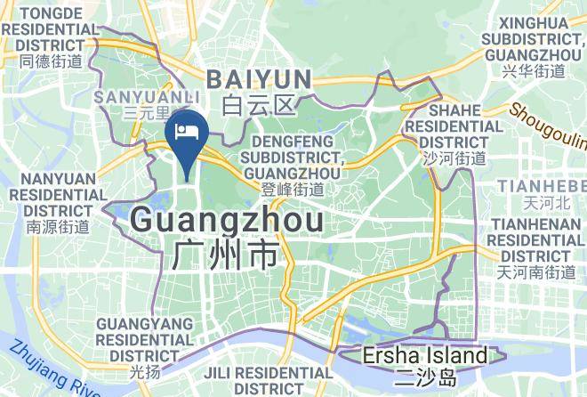 Guangzhou - Ibis Hotel Guangzhou Yuexiu Park Metro Station Maps