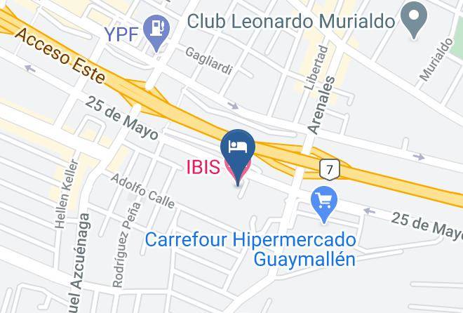 Guaymallen - Ibis Mendoza Maps