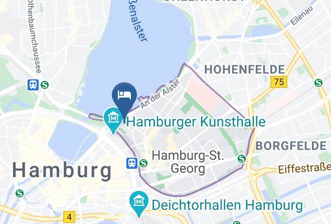 Stadt Hamburg - Hotel Ibis Hamburg Alster Centrum Maps