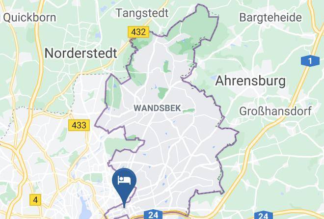 Stadt Hamburg - Ibis Hamburg Alsterring Maps