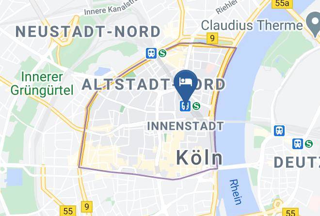 Cologne - Ibis Hotel Koln Am Dom Maps