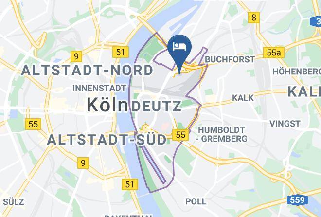 Ibis Hotel Koln Messe Map