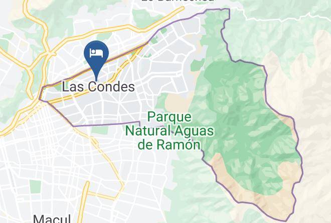 Santiago - Ibis Santiago Las Condes Manquehue Maps