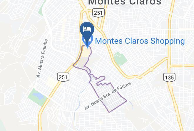 Montes Claros - Ibis Montes Claros Shopping Maps