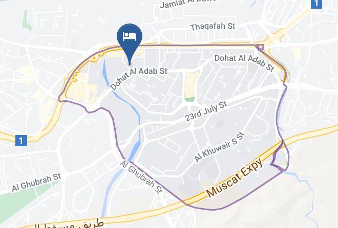 Bawshar - Ibis Hotel Muscat Maps