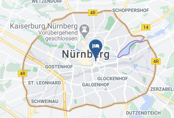 Nuremberg - Ibis Hotel Nurnberg Hauptbahnhof Maps