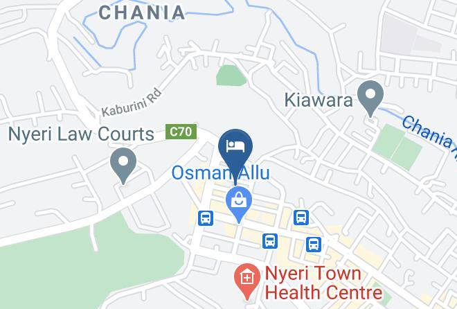 Nyeri - Ibis Hotel Maps