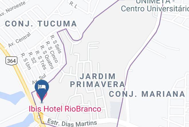Rio Branco - Ibis Rio Branco Maps