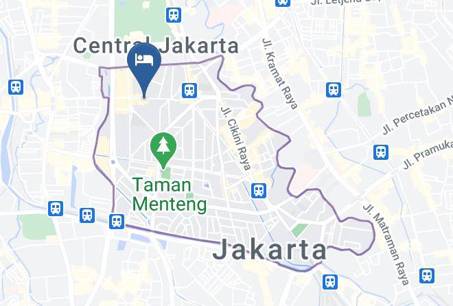 Central Jakarta - Ibis Jakarta Tamarin Maps