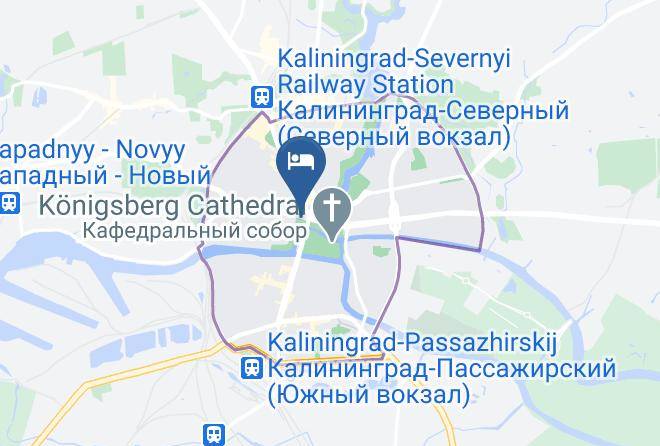 Ibis Kaliningrad Center Map