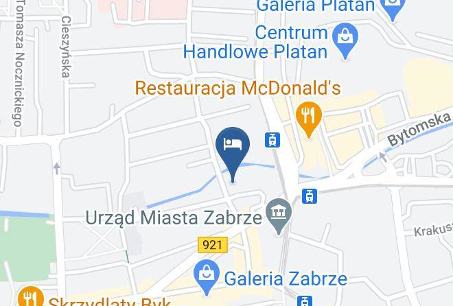 Zabrze - Ibis Katowice Zabrze Maps