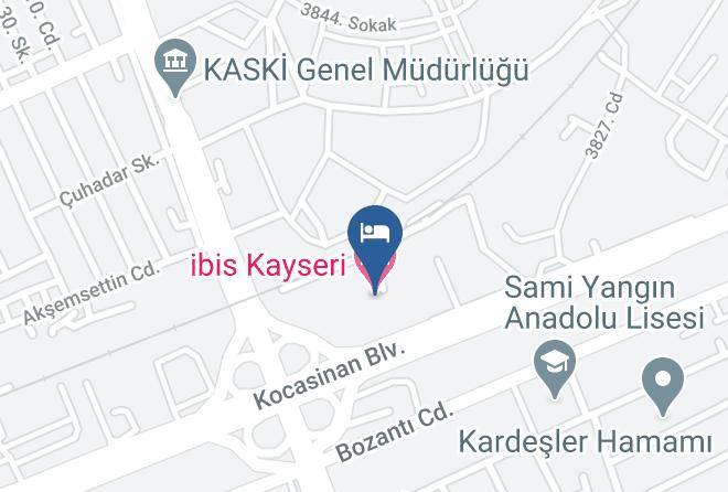 Kocasinan - Ibis Kayseri Maps