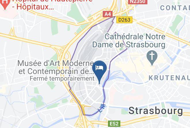 Bas Rhin - Ibis Strasbourg Centre Historique Maps