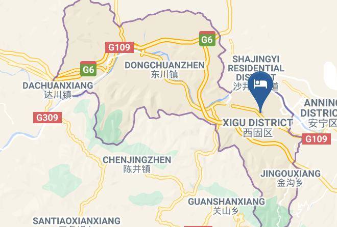 Lanzhou - Ibis Lanzhou Xigu Yumen Street Hotel Maps