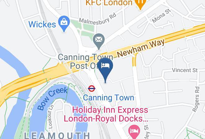 London - Ibis London Canning Town Maps