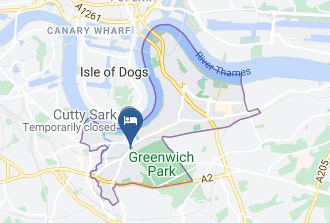 London - Ibis London Greenwich Maps