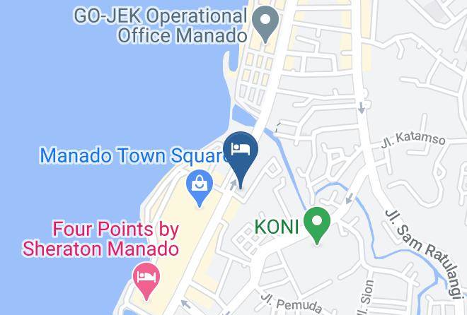 Kota Manado - Ibis Manado City Center Boulevard Maps