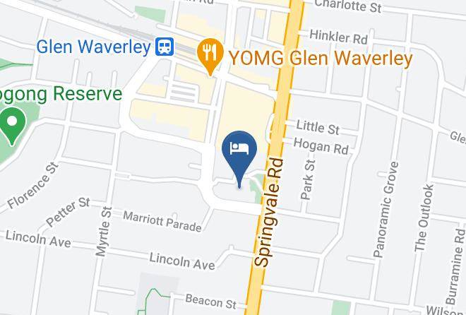 Monash - Ibis Melbourne Glen Waverley Maps