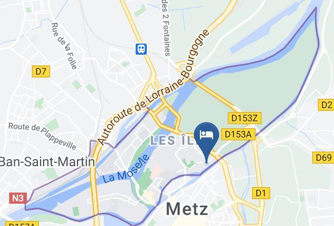 Ibis Metz Centre Cathedrale Map