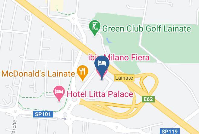 Milan - Ibis Milano Fiera Maps