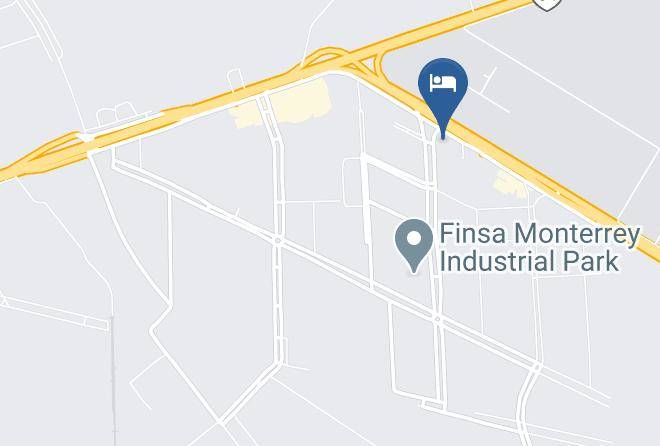 Apodaca - Ibis Monterrey Aeropuerto Maps