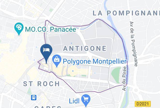 Herault - Ibis Montpellier Centre Comedie Maps