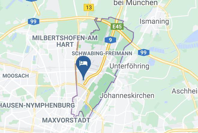 Munich District - Ibis Muenchen Parkstadt Schwabing Maps