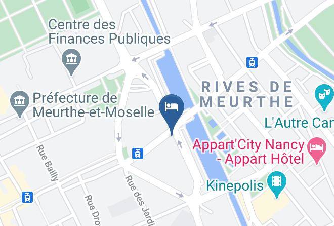 Meurthe Et Moselle - Ibis Nancy Sainte Catherine Maps