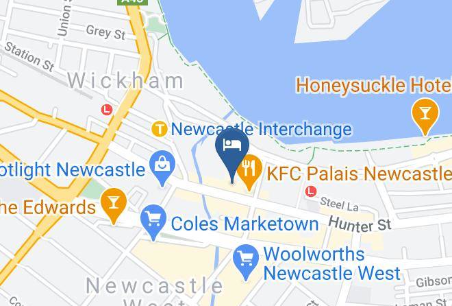 Newcastle - Ibis Newcastle Maps