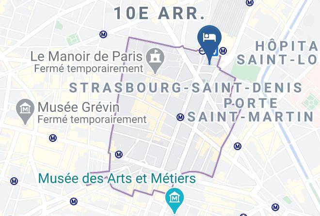 Paris - Ibis Paris Gare De L'est 10eme Maps