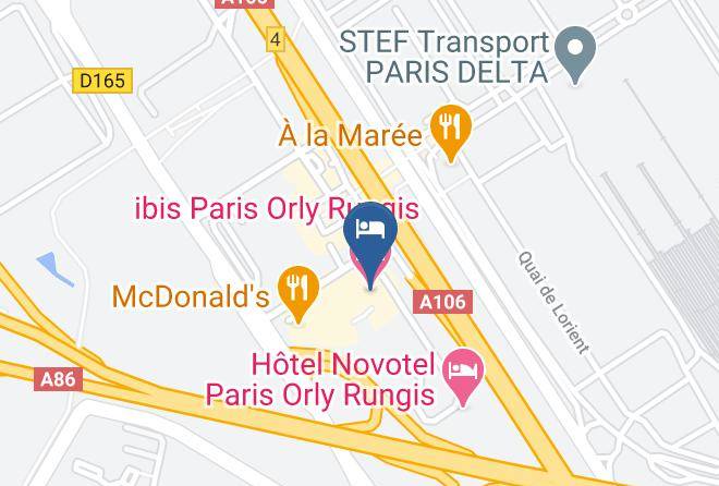 Val De Marne - B&B HOTEL Orly Rungis Aeroport Maps