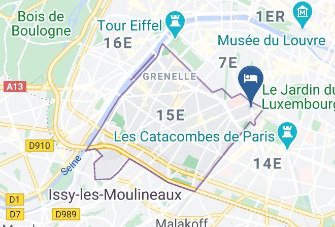 Paris - Hotel Ibis Paris Tour Montparnasse 15eme Maps