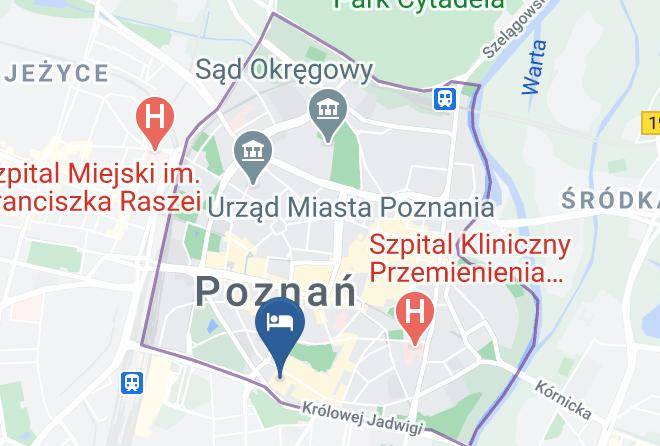 Poznan - Ibis Poznan Centrum Hotel Maps