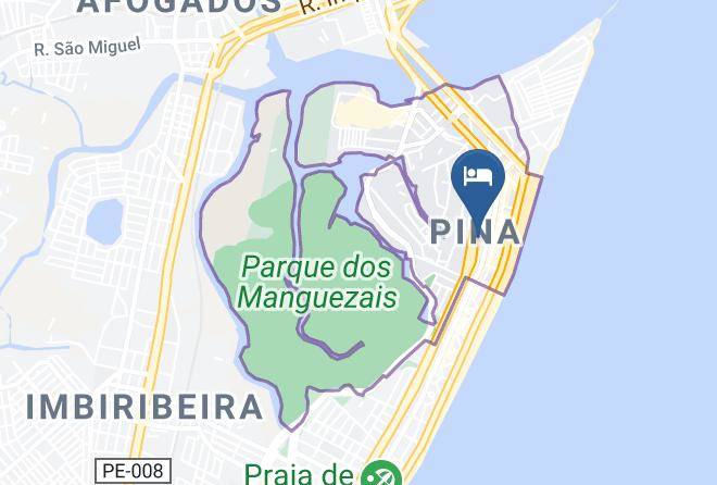 Recife - Ibis Recife Boa Viagem Maps