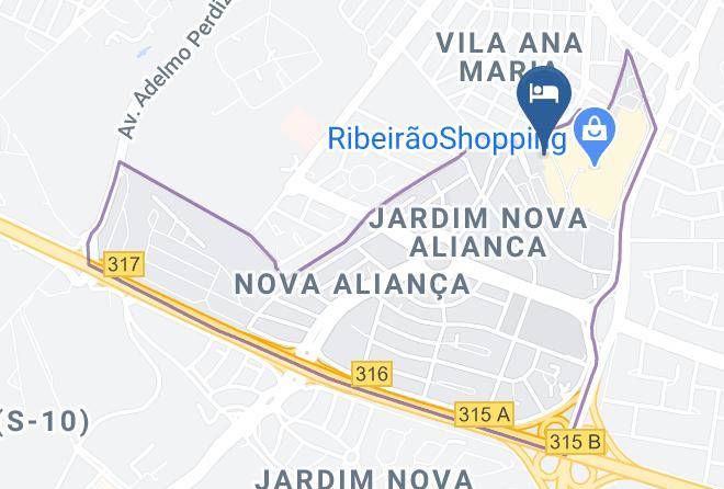 Ribeirao Preto - Ibis Ribeirao Preto Shopping Maps