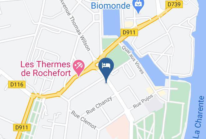 Charente Maritime - Ibis Rochefort Maps