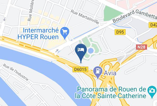 Seine Maritime - Ibis Rouen Centre Champ De Mars Maps