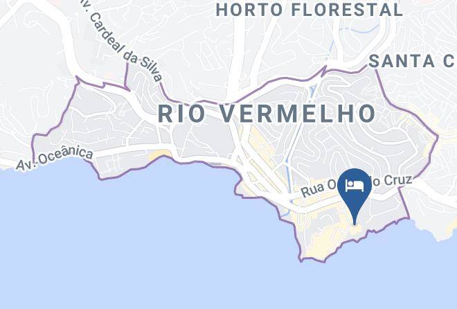 Ibis Salvador Rio Vermelho Map
