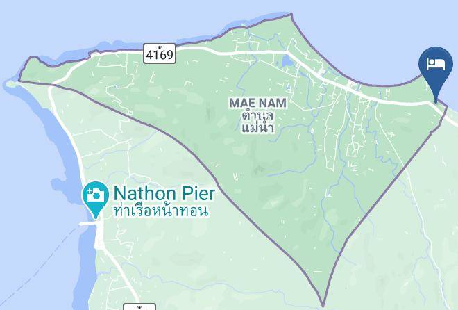 Amphoe Ko Samui - Ibis Samui Bophut Maps