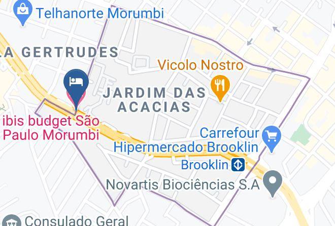 Sao Paulo Itaim Bibi - Ibis Sao Paulo Morumbi Maps