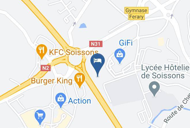 Aisne - Ibis Soissons Maps