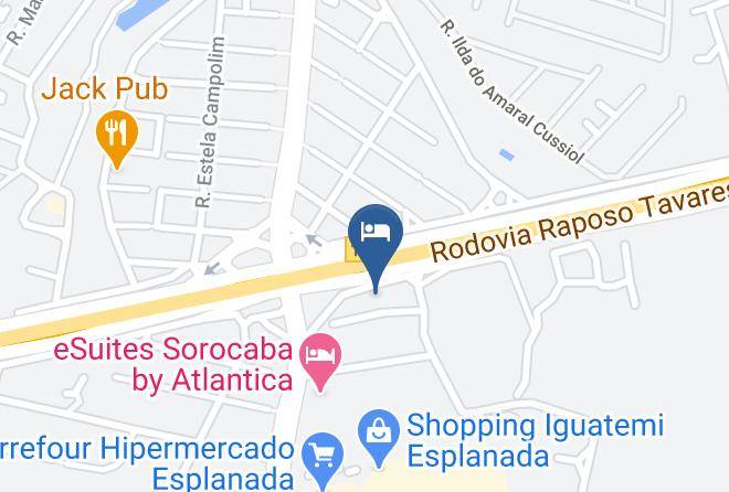 Sorocaba - Ibis Sorocaba Maps