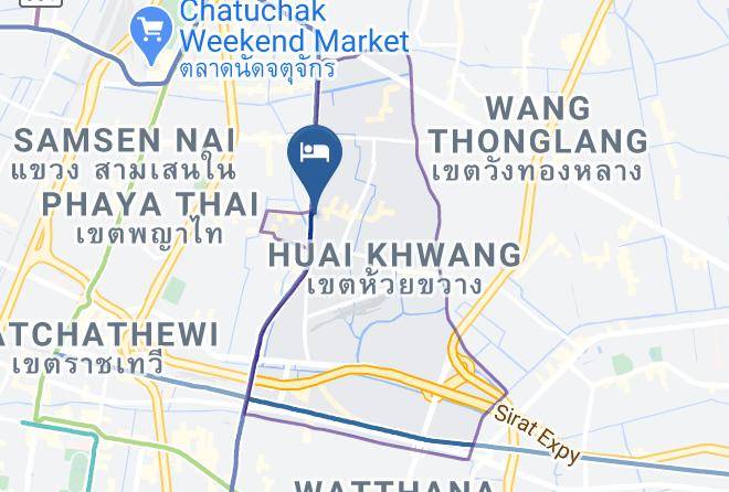 Huai Khwang - Ibis Styles Bangkok Ratchada Maps