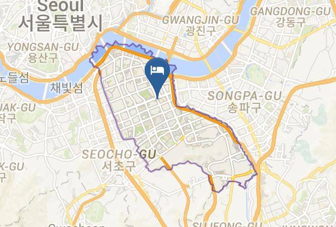 Gangnamgu - Ibis Styles Ambassador Seoul Gangnam Maps