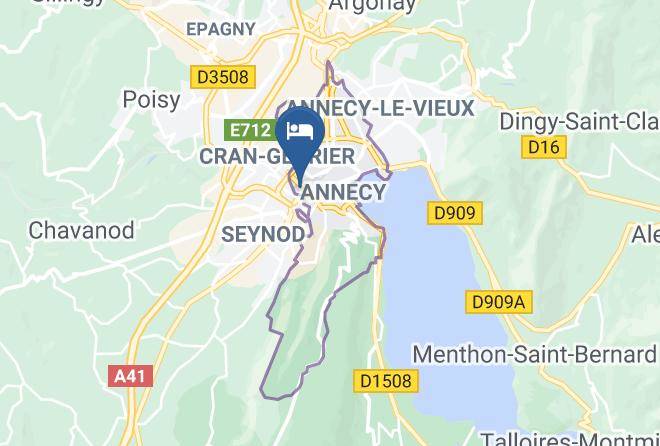 Haute Savoie - Ibis Styles Annecy Gare Centre Maps