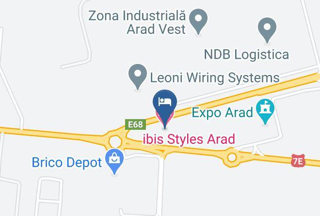 Arad - Ibis Styles Arad Maps