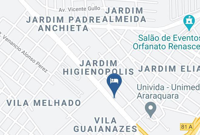 Araraquara - Ibis Styles Araraquara Maps
