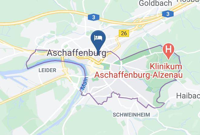 Aschaffenburg - Ibis Styles Aschaffenburg Maps