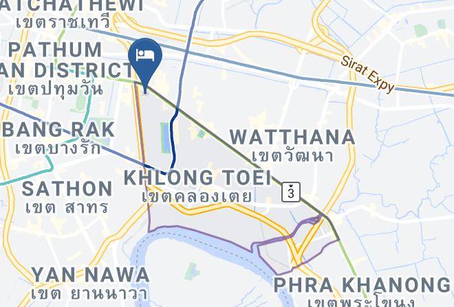 Khlong Toei District - Ibis Styles Bangkok Sukhumvit 4 Maps